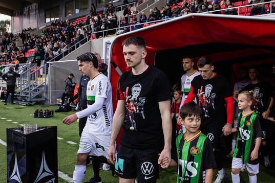 Brommapojkarnas Hlynur Freyr Karlsson och Adam Skanning