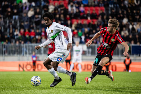 GAIS Harun Ibrahim och Brommapojkarnas Wilmer Odefalk