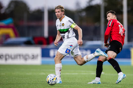GAIS August Wängberg och Brommapojkarnas Adam Skanning