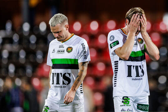 GAIS Jonas Lindberg och August Wängberg deppar