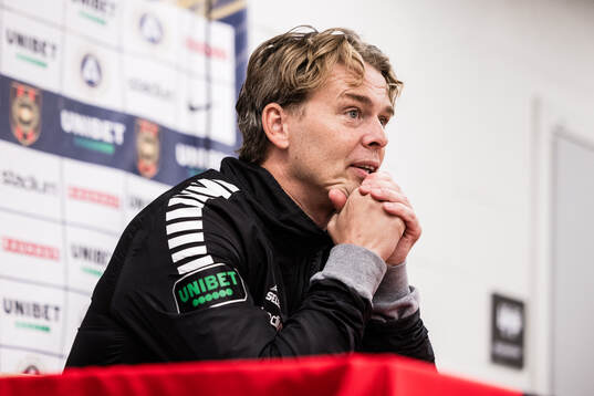 GAIS tränare Fredrik Holmberg