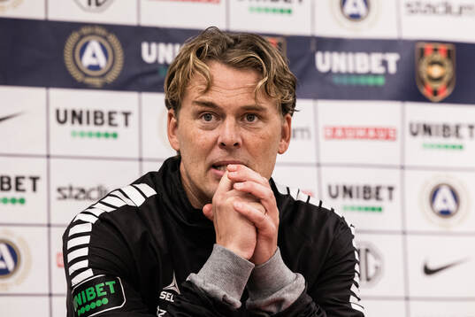 GAIS tränare Fredrik Holmberg