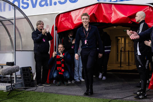 Den tidigare Brommapojkarna spelaren Gustav Sandberg