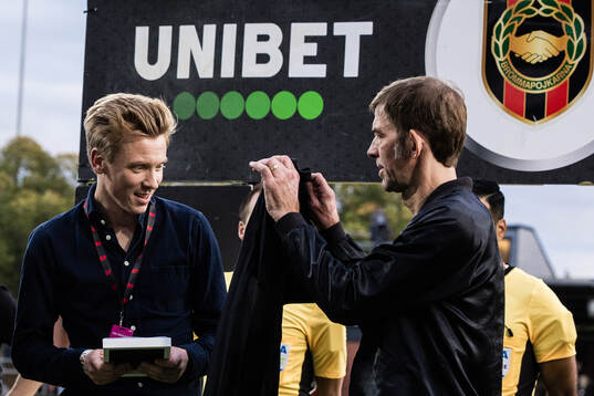 Den tidigare Brommapojkarna spelaren Gustav Sandberg