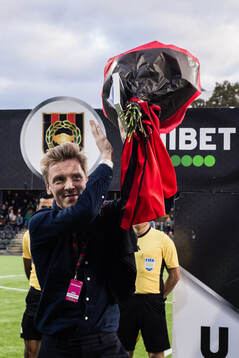 Den tidigare Brommapojkarna spelaren Gustav Sandberg