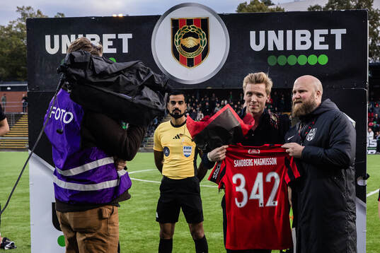 Den tidigare Brommapojkarna spelaren Gustav Sandberg
