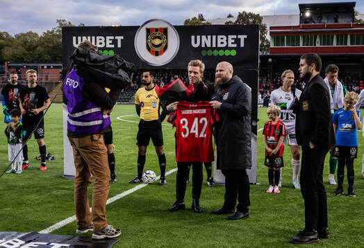 Den tidigare Brommapojkarna spelaren Gustav Sandberg