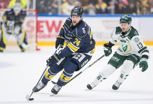 HV71s Sean Day och Färjestads Joel Kellman