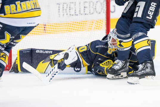 HV71s målvakt Hugo Alnefelt