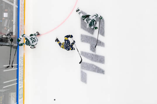 Färjestads Per Åslund och Joel Nyström