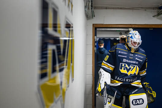 HV71s målvakt Hugo Alnefelt