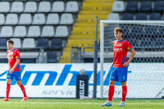 Helsingborgs Lukas Kjellnäs deppar