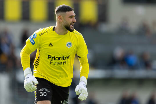 Utsiktens målvakt Elias Hadaya