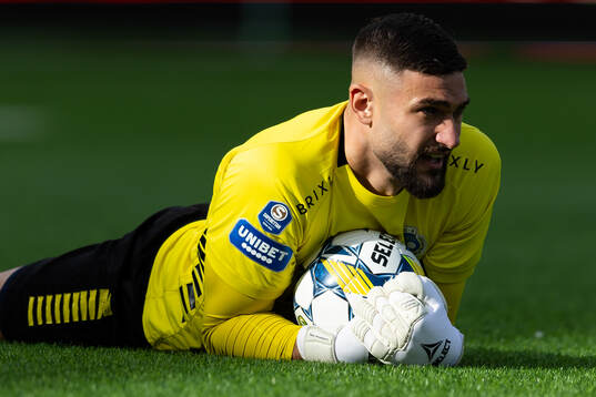 Utsiktens målvakt Elias Hadaya