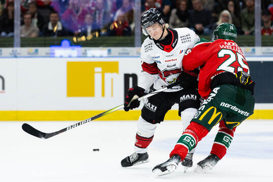Malmö Redhawks Joona Ikonen och Frölundas Arttu