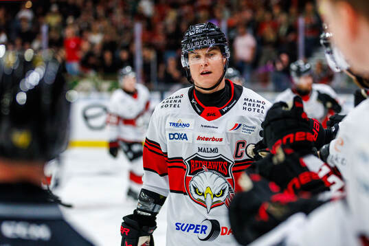 Malmö Redhawks Fredrik Händemark jublar