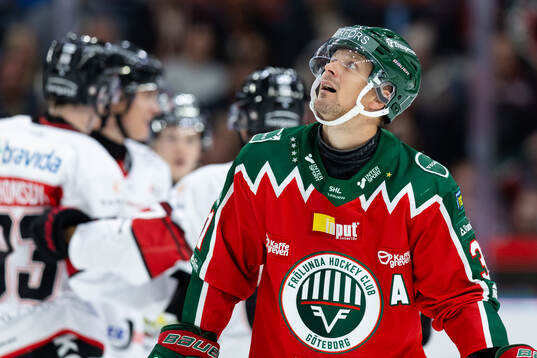 Frölundas Nicklas Lasu deppar