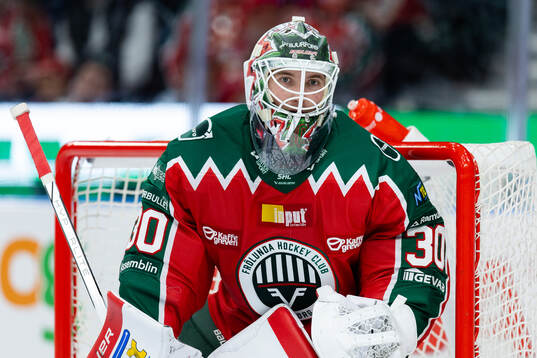 Frölundas målvakt Tobias Normann