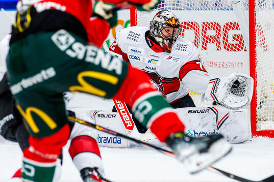 Malmö Redhawks målvakt Daniel Marmenlind