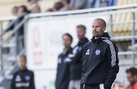 Falkenbergs FFs tränare Christoffer Andersson
