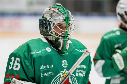 Rögles målvakt Alba Gonzalo