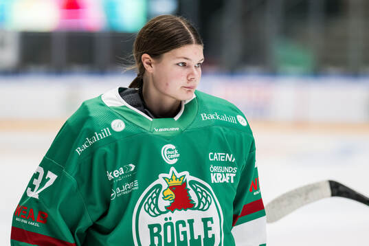 Rögles målvakt Vera Gill