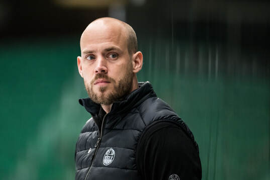Rögles tränare Julius Falkenbäck Bergkvist