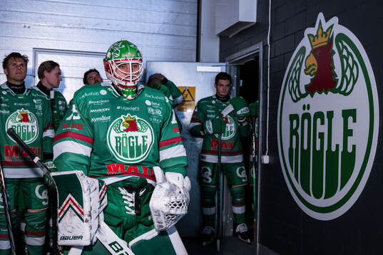 Rögles målvakt Arvid Holm