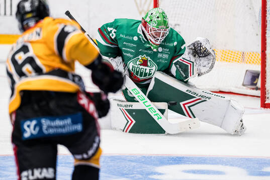 Rögles målvakt Arvid Holm