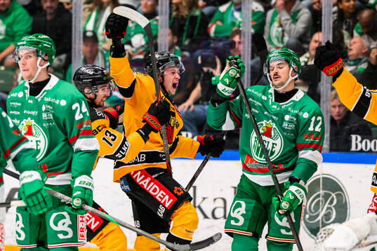 Luleås Pontus Andreasson jublar