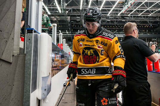 Luleås Erik Gustafsson deppar