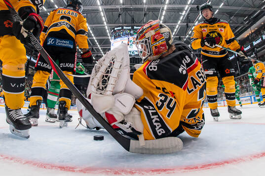 Luleås målvakt Joel Lassinantti