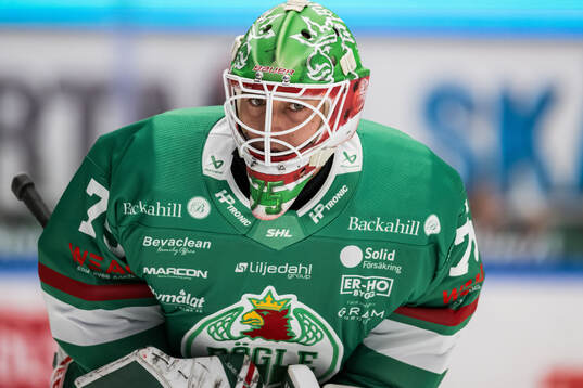 Rögles målvakt Arvid Holm