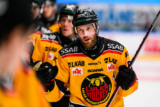 Luleås Pontus Andreasson jublar