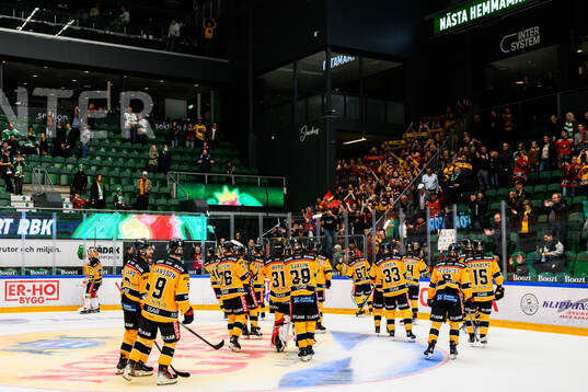 Luleås spelare jublar