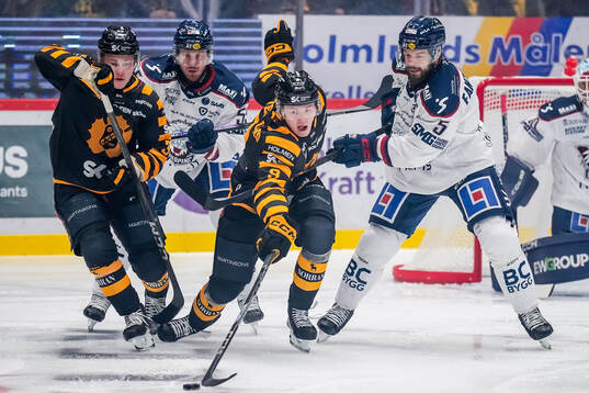 Skellefteås Lukas Vesterlund och Linköpings Oscar