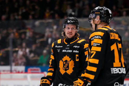Skellefteås Jonathan Pudas och Pär Lindholm