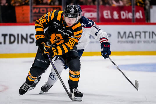 Skellefteås Oskar Nilsson och Linköpings Patrick Russell