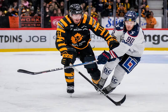 Skellefteås Max Lindholm och Linköpings Lance Bouma