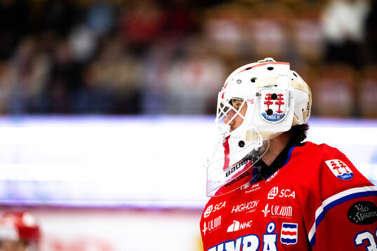 Timrås målvakt Jacob Johansson