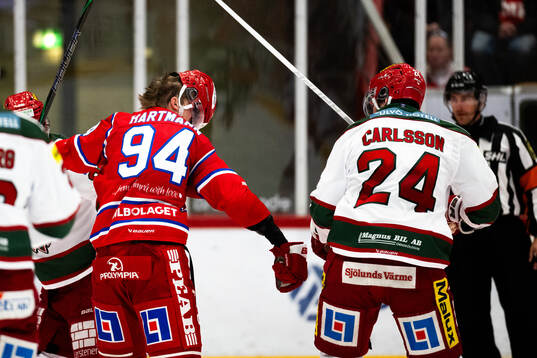 Timrås Sebastian Hartmann och MoDos Måns Carlsson