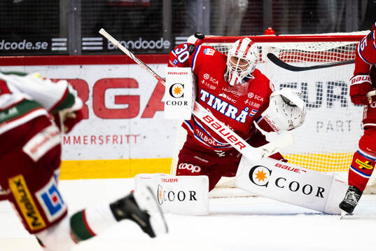 Timrås målvakt Jacob Johansson