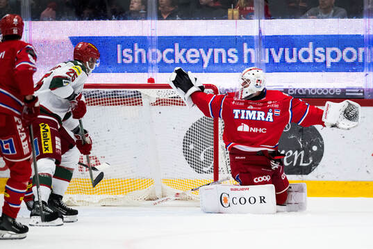 Timrås målvakt Jacob Johansson