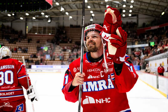 Timrås Anton Lander jublar