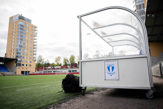 Malmö FFs spelarbås