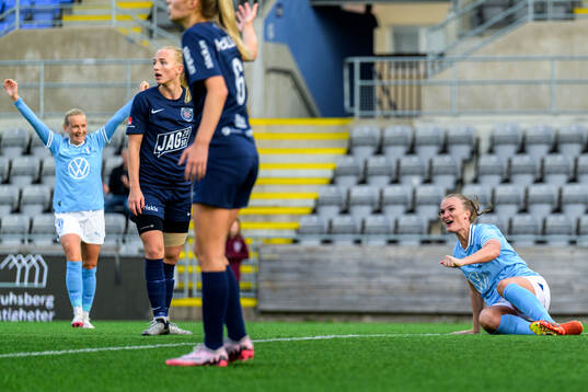 Malmö FFs Lovisa Gustafsson jublar