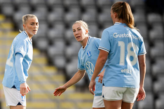 Malmö FFs Beatrice Persson och Mia Persson