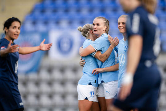 Malmö FFs Lovisa Gustafsson jublar