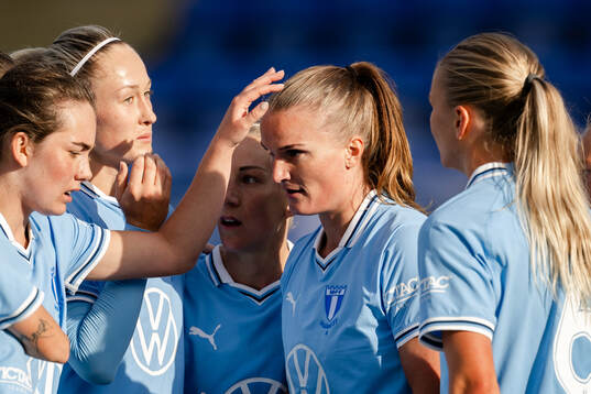 Malmö FFs Lovisa Gustafsson jublar