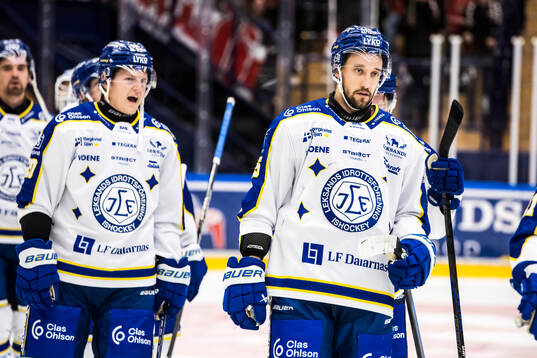 Leksands Max Veronneau deppar